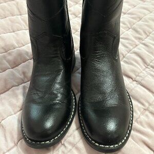 Old West Little Kids Western Black Cowboy Boots Style 4110 Shoes Girls Size 13